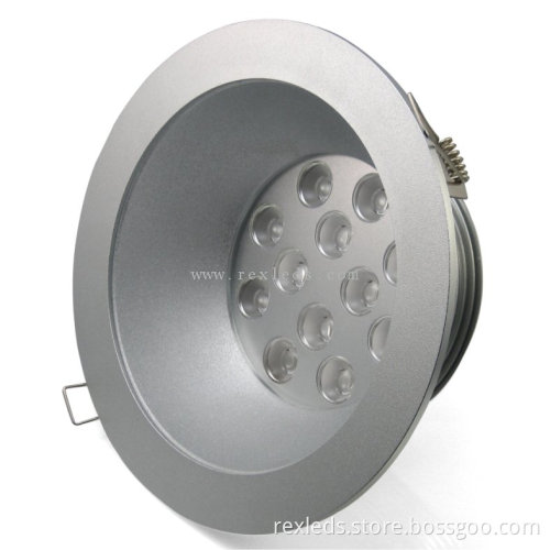 12w 85-256v Led Ceiling Lights With Ce&rohs, Rex-d039 1200lm High Power Led Down Light Fixtures